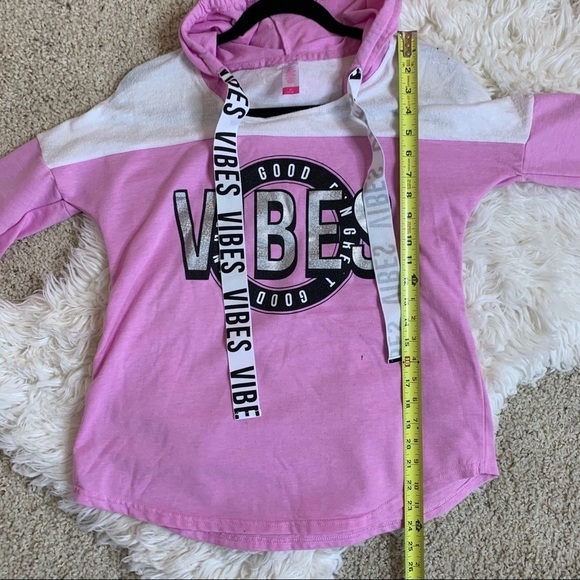 [good vibes] Athlesuire Hoodie Sweatshirt - Picture 6 of 7